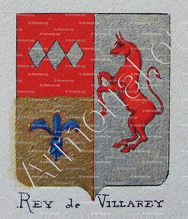 VILLAREY_Armorial Nice. (J. Casal, 1903) (Bibl. mun. de Nice)._France