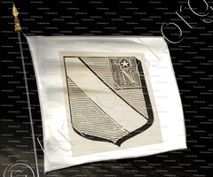 drapeau-FONTENOY-LE-CHATEAU_Armorial des villes, bourgs, et villages., 1877._Europe (+)