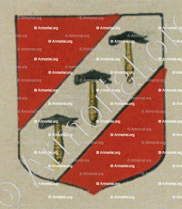 MAURER (Alsace)_Blason enregistré sous le règne de Louis XIV_France 