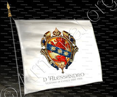 drapeau-D'ALESSANDRO_Vescovo di Cefalu_Italia