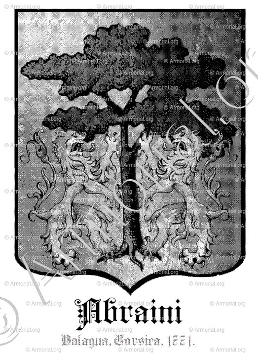 ABRAINI_Balagna, Corse,1771._France
