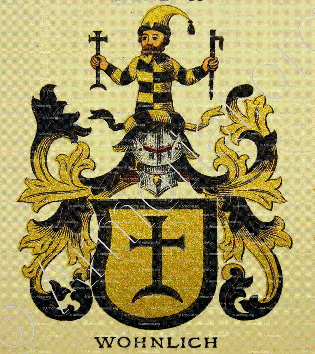 WOHNLICH_Wappenbuch der Stadt Basel . B.Meyer Knaus 1880_Schweiz 