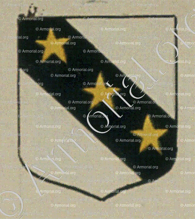 d'EPTINGEN fe de REICHENSTEIN (Alsace)_Blason enregistré sous le règne de Louis XIV_France