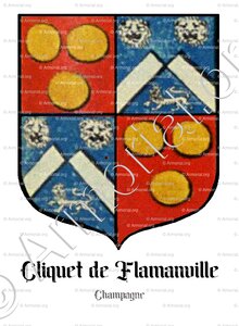 CLIQUET de FLAMANVILLE