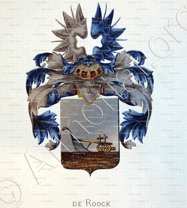 de ROOCK_Wapenboek van den Nederlandschen Adel door J.B.Rietstap 1883 1887_Nederland