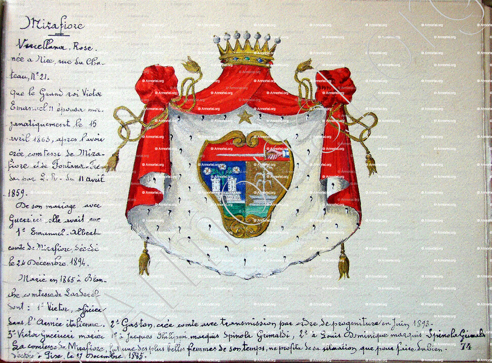 FONTANA FREDDA_Armorial Nice. (J. Casal, 1903) (Bibl. mun. de Nice)_France (i)+