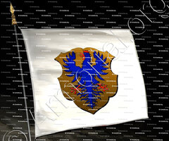 drapeau-ANDISE_d'Arvillard. Duché de Savoie_États de Savoie