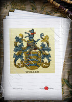 velin-d-Arches-WOLLEB_Wappenbuch der Stadt Basel . B.Meyer Knaus 1880_Schweiz 