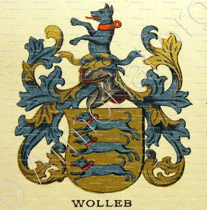 WOLLEB_Wappenbuch der Stadt Basel . B.Meyer Knaus 1880_Schweiz 