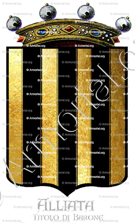 ALLIATA_Sicilia. Titolo di Barone._Italia