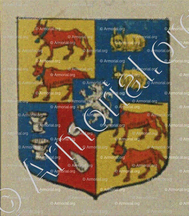 des BORDES (Alsace)_Blason enregistré sous le règne de Louis XIV_France