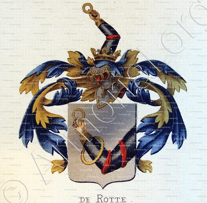 de ROTTE_Wapenboek van den Nederlandschen Adel door J.B.Rietstap 1883 1887_Nederland
