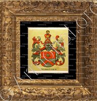 cadre-ancien-or-WURSTISEN_Wappenbuch der Stadt Basel . B.Meyer Knaus 1880_Schweiz 