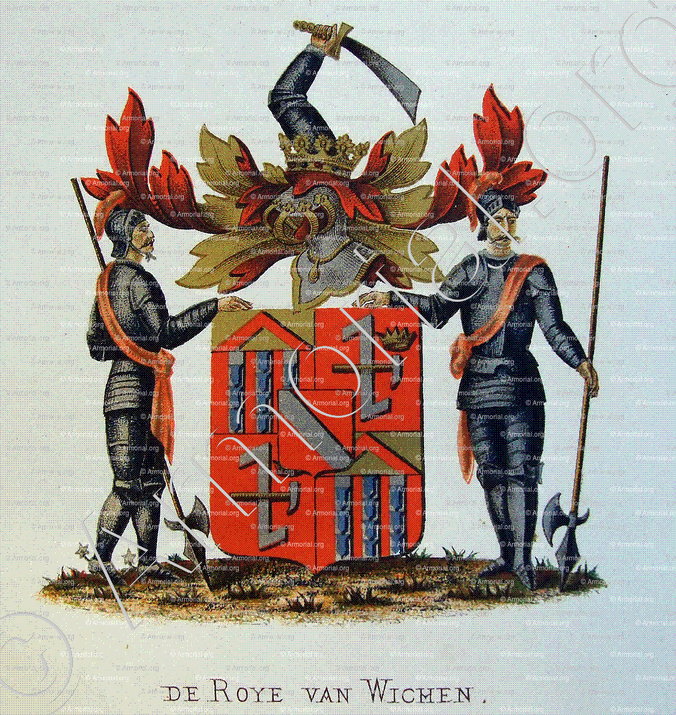 de ROYE van WICHEN_Wapenboek van den Nederlandschen Adel door J.B.Rietstap 1883 1887_Nederland
