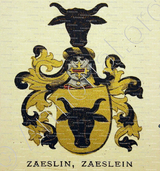 ZAESLEIN_Wappenbuch der Stadt Basel . B.Meyer Knaus 1880_Schweiz 
