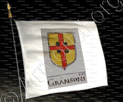drapeau-GRANSONI_Arme Venetia, gran Conseglio del ano 1296._Italia,