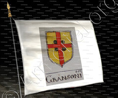 drapeau-GRANSONI_Arme Venetia, gran Conseglio del ano 1296._Italia,