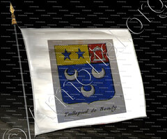 drapeau-TAILLEPIED DE BONDY_Noblesse d'Empire._France