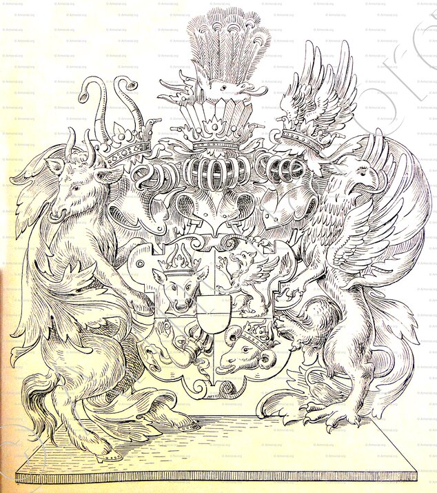 von MECKLENBURG_Großherzogtum Mecklenburg-Schwerin_Deutschland