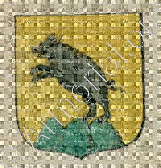 La Communauté d'Ebresheim (Alsace)_Blason enregistré sous le règne de Louis XIV_France 