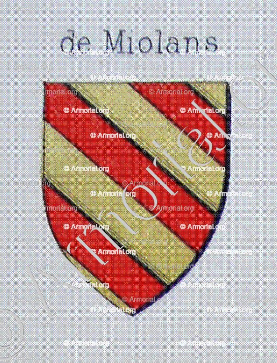 de MIOLANS _Vidomnes de Genève_Suisse