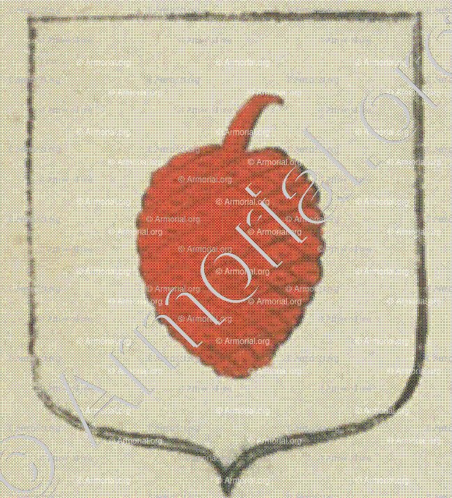 PNEAU (La Rochelle)_Blason enregistré sous le règne de Louis XIV._France