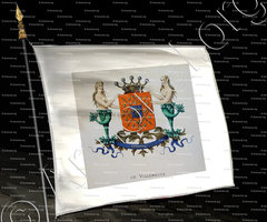 drapeau-de VILLENEUVE_Wapenboek van den Nederlandschen Adel door J.B.Rietstap 1883 1887_Nederland