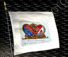 drapeau-FRANCO ESPAGNOLS_Armorial Nice. (J. Casal, 1903) (Bibl. mun. de Nice)_France