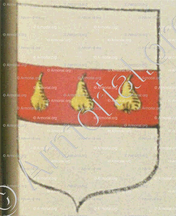 POIREL (La Rochelle)_Blason enregistré sous le règne de Louis XIV._France