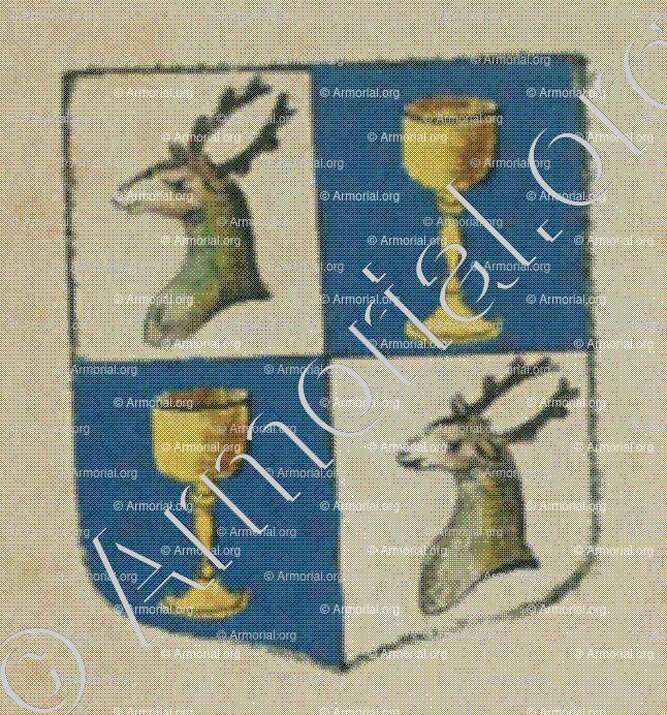 ZOLLER (Alsace)_Blason enregistré sous le règne de Louis XIV_France 