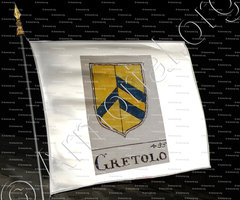 drapeau-GRETOLO_Arme Venetia, gran Conseglio del ano 1296._Italia,