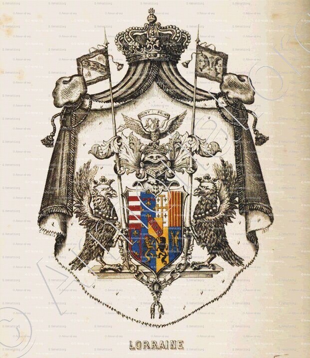 LORRAINE_Grande armes. Armorial des villes, bourgs, et villages., 1877._Europe