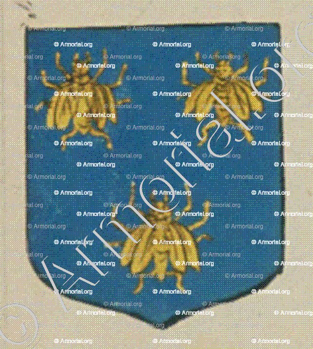 MEEL (Alsace)_Blason enregistré sous le règne de Louis XIV_France 