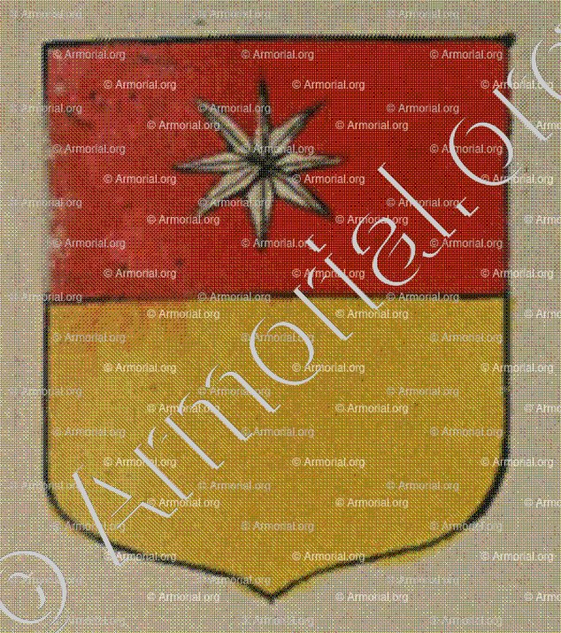 ZORN de BOULACH femme d'ANDLAU (Alsace)_Blason enregistré sous le règne de Louis XIV_France 