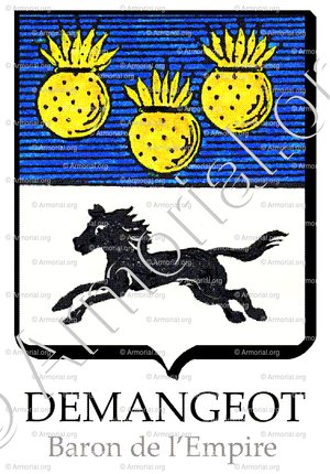 DEMANGEOT_Baron de l'Empire_Empire français