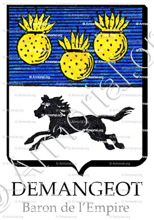 DEMANGEOT_Baron de l'Empire_Empire français
