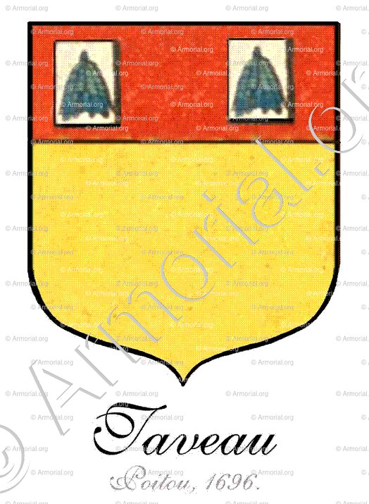 TAVEAU_Poitou, 1696._France +