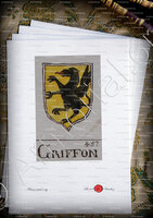 velin-d-Arches-GRIFFON_Arme Venetia, gran Conseglio del ano 1296._Italia,