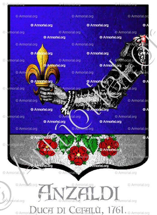 ANZALDI_Sicilia. Duca di Cefalù, 1761_Italia
