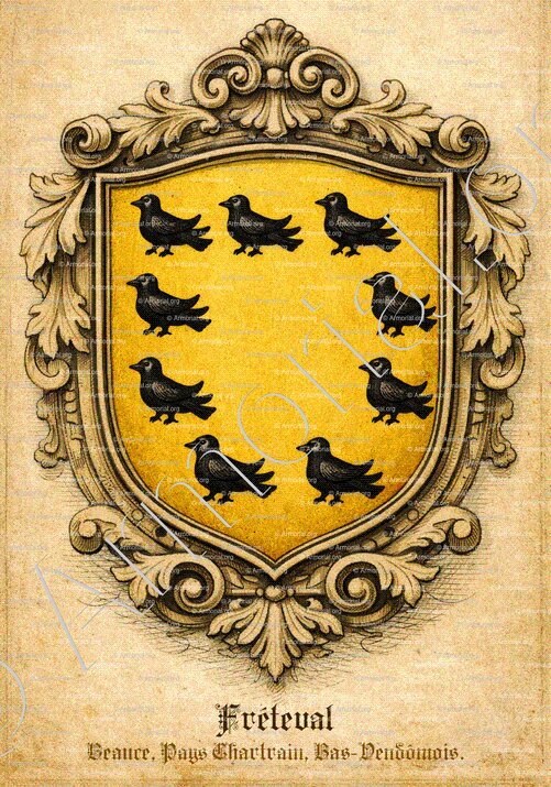 FRÉTEVAL_Beauce, Pays Chartrain, Bas-Vendômois._France