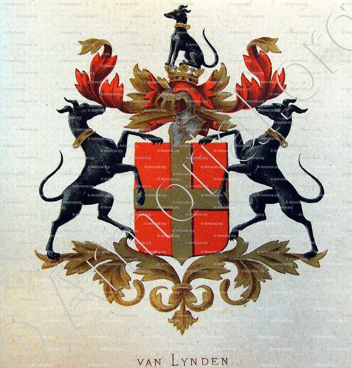 LYNDEN _Wapenboek van den Nederlandschen Adel door J.B.Rietstap 1883 1887_Nederland+
