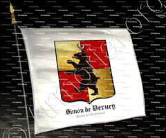 drapeau-SIMON de BERNEY_Comté de Vaudémont. Lorraine._France