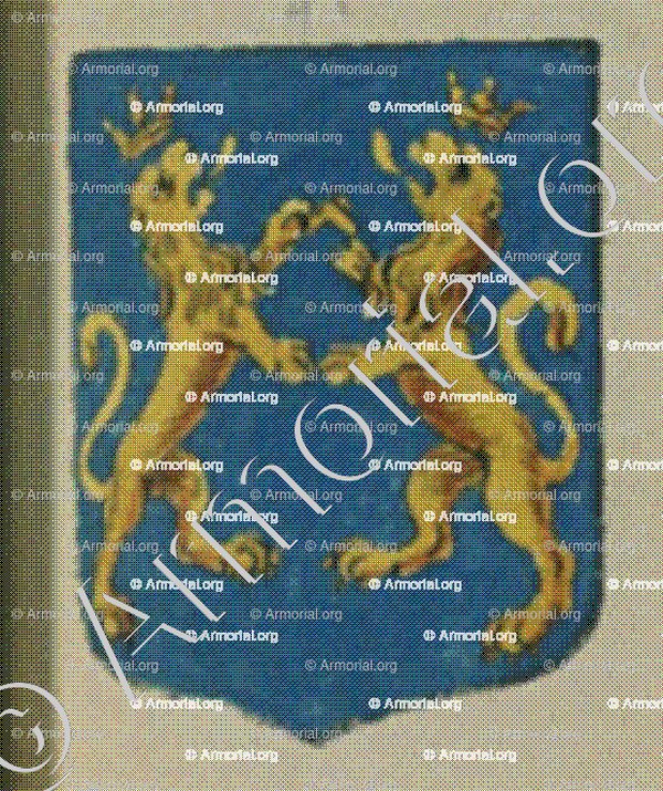 MELCHISEDECK du VERGER (Alsace)_Blason enregistré sous le règne de Louis XIV_France 