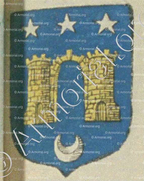 PORTEAU (La Rochelle)_Blason enregistré sous le règne de Louis XIV._France