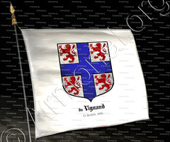drapeau-du VIGNAUD_La Rochelle, 1696._France