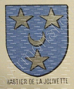 HASTIER DE LA JOLIVETTE