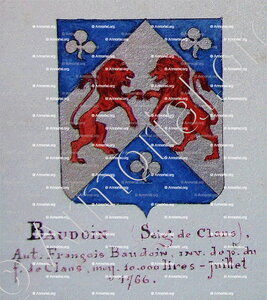 BAUDOIN Seigneur de Clans