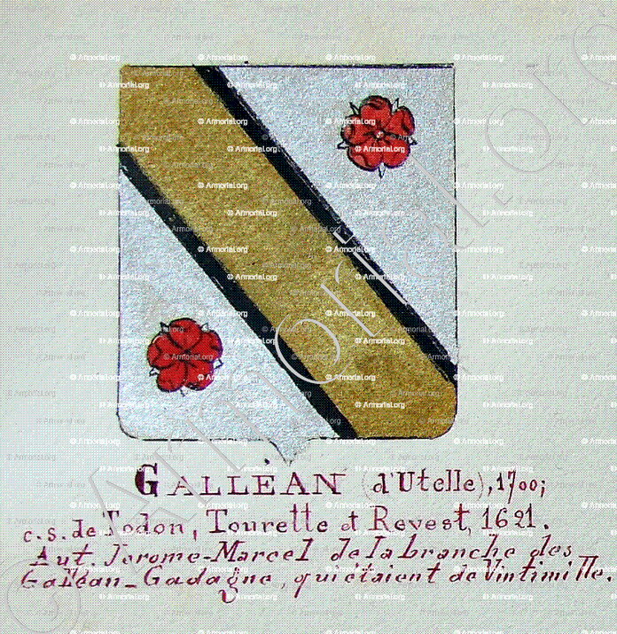 GALLEAN_Armorial Nice. (J. Casal, 1903) (Bibl. mun. de Nice)_France (1)