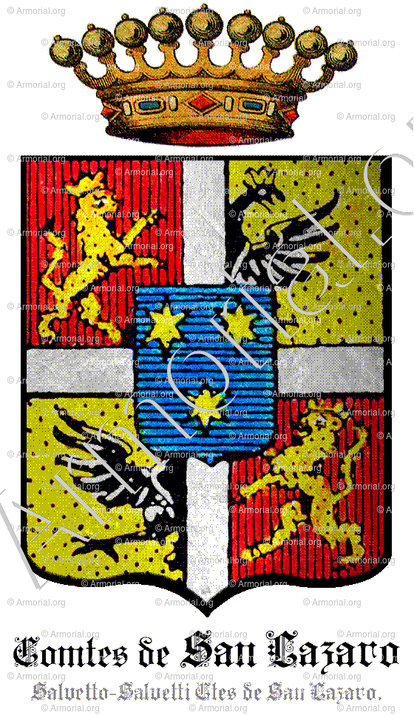 Comtes SAN LAZARO_Salvetto-Salvetti, Comtes de San Lazaro._Tirol. Autriche