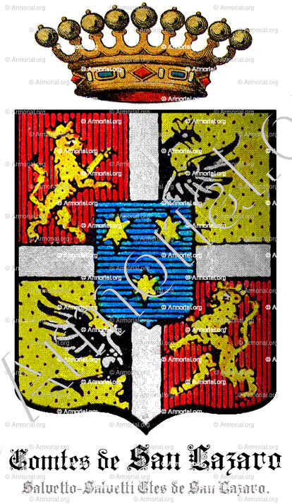 Comtes SAN LAZARO_Salvetto-Salvetti, Comtes de San Lazaro._Tirol. Autriche